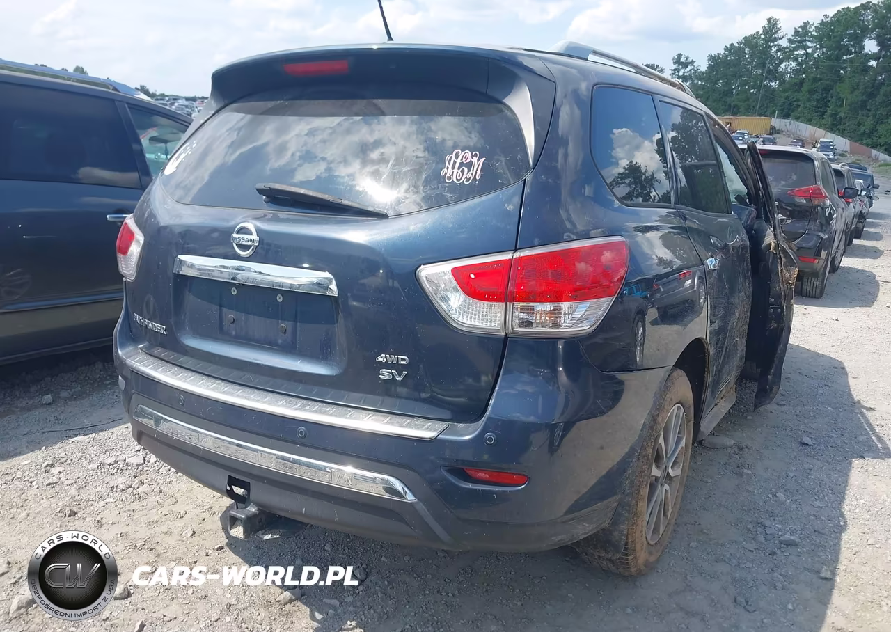 2015 Nissan Pathfinder Sv VIN:5N1AR2MM7FC700281 - 4
