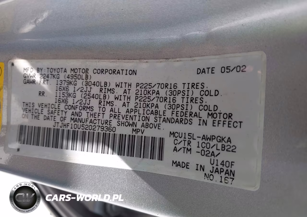 2002 Lexus Rx 300 VIN:JTJHF10U520279360 - 9