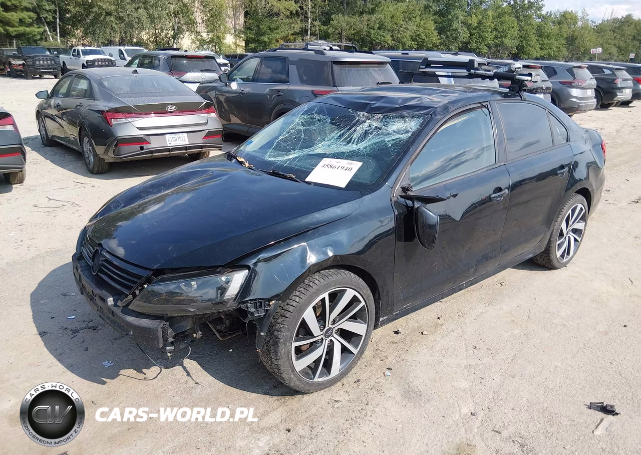 2012 Volkswagen Jetta 2.5L Se VIN:3VWDX7AJ3CM413204 - 2