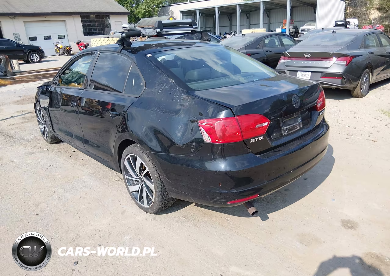 2012 Volkswagen Jetta 2.5L Se VIN:3VWDX7AJ3CM413204 - 3