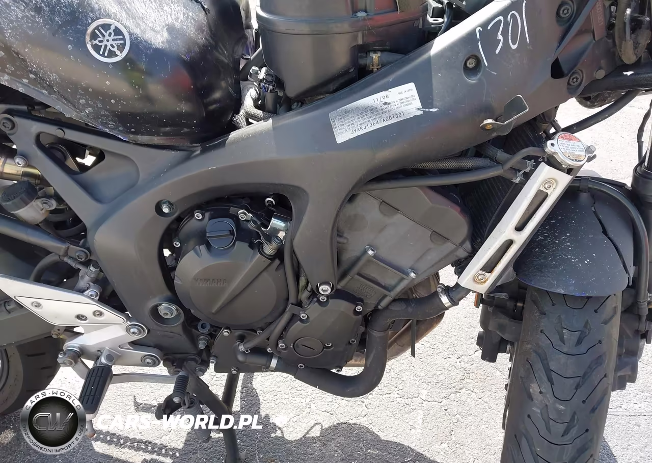 2007 Yamaha Fz6 Shg VIN:JYARJ13E47A001301 - 8