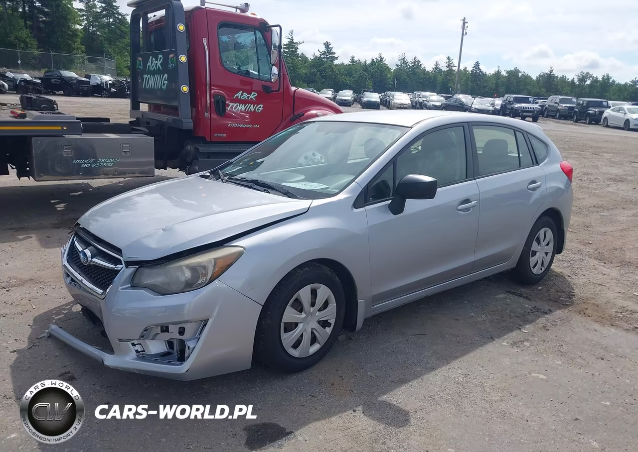 2015 Subaru Impreza 2.0I VIN:JF1GPAA67F8200991 - 2