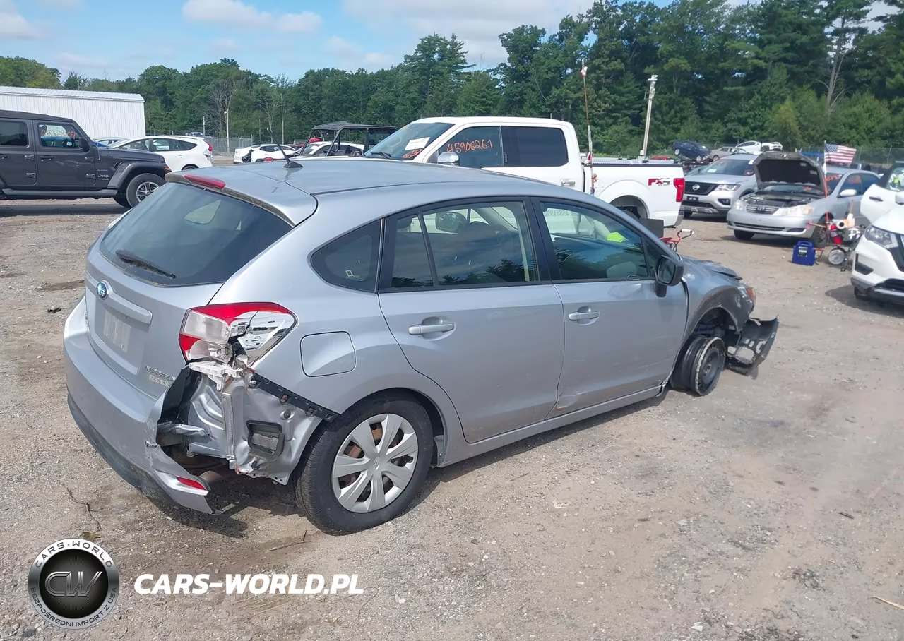 2015 Subaru Impreza 2.0I VIN:JF1GPAA67F8200991 - 4