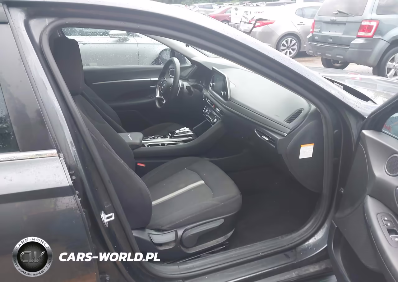 2021 Hyundai Sonata Blue VIN:KMHL24JJ4MA033066 - 5
