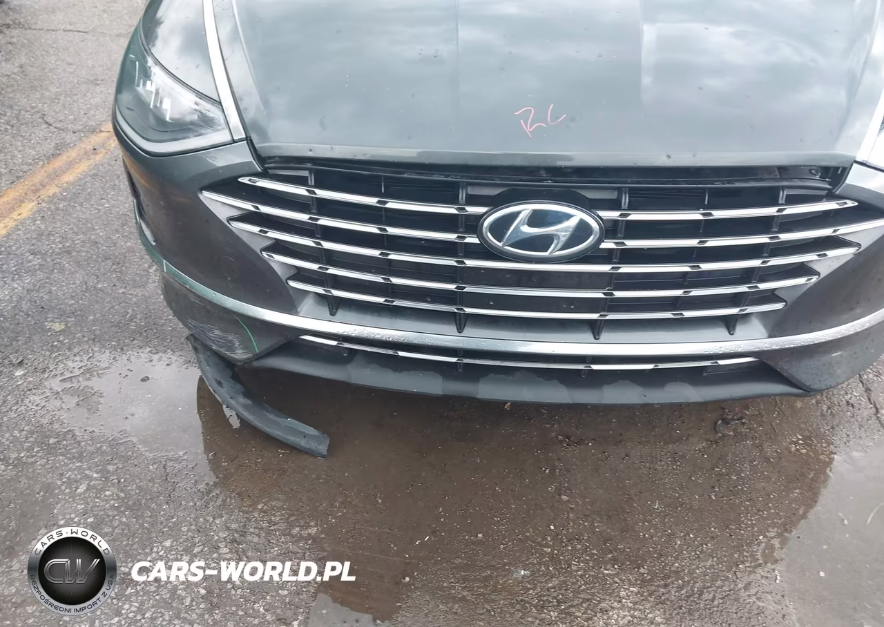 2021 Hyundai Sonata Blue VIN:KMHL24JJ4MA033066 - 6
