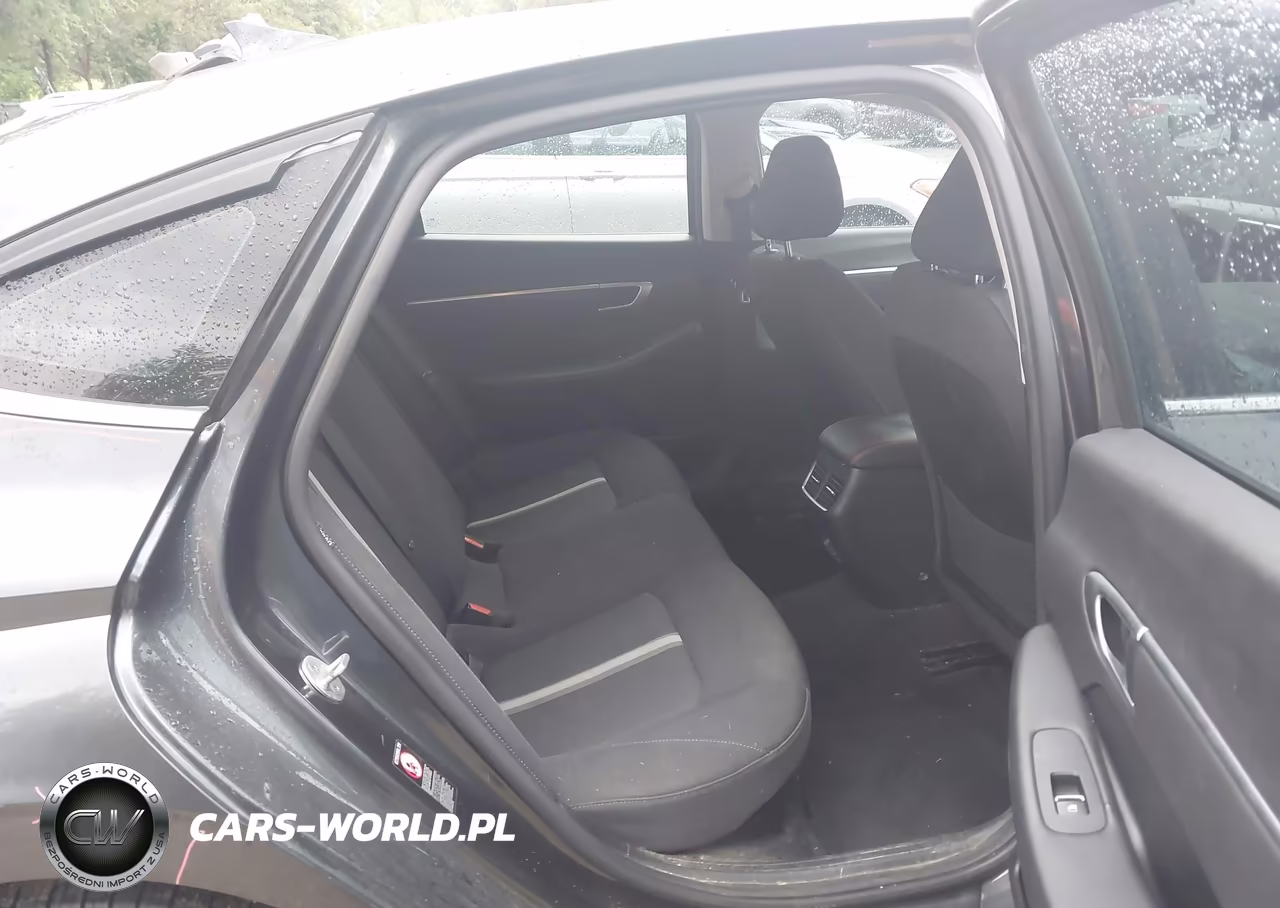 2021 Hyundai Sonata Blue VIN:KMHL24JJ4MA033066 - 8