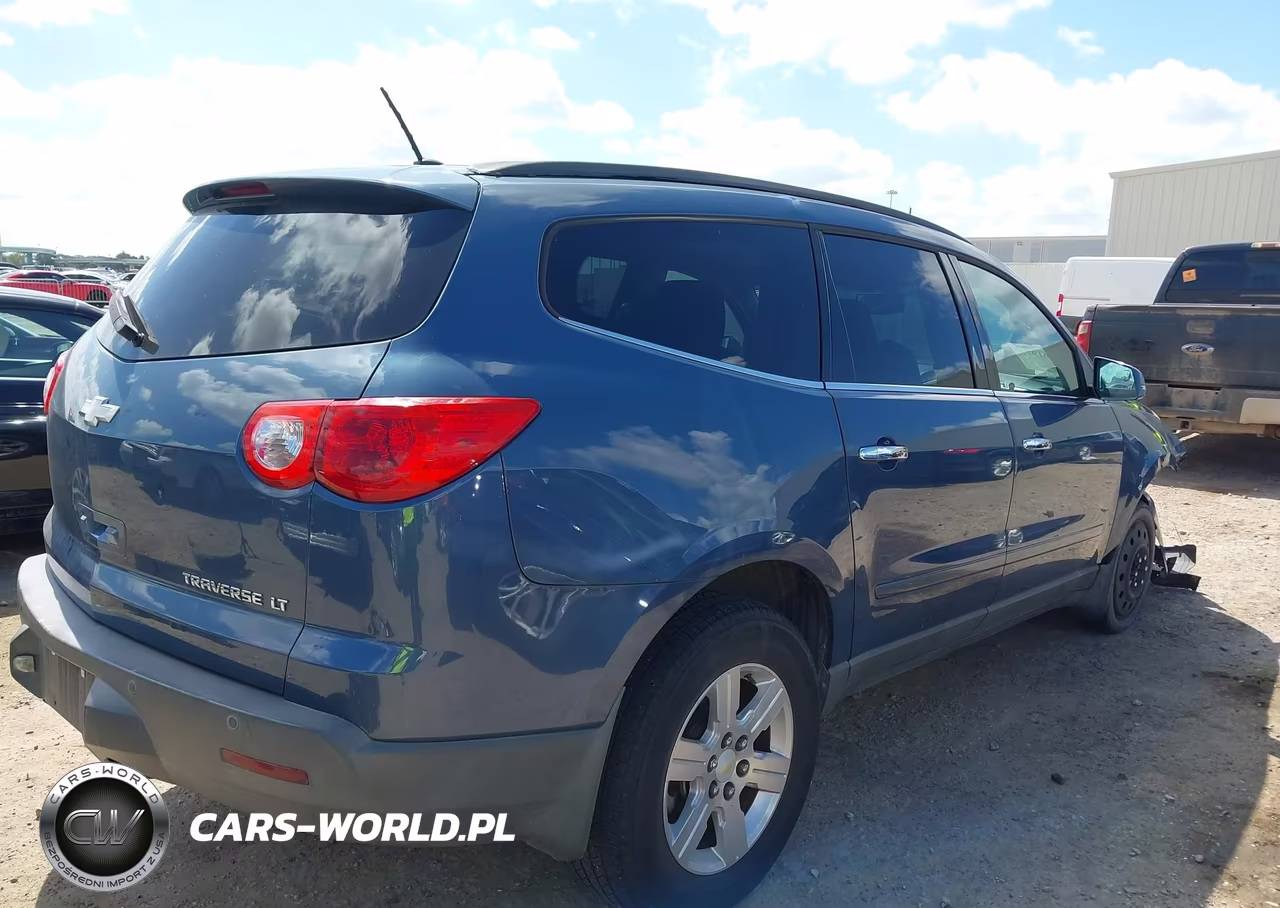 2012 Chevrolet Traverse Lt W-1Lt VIN:1GNKRGED2CJ276933 - 4
