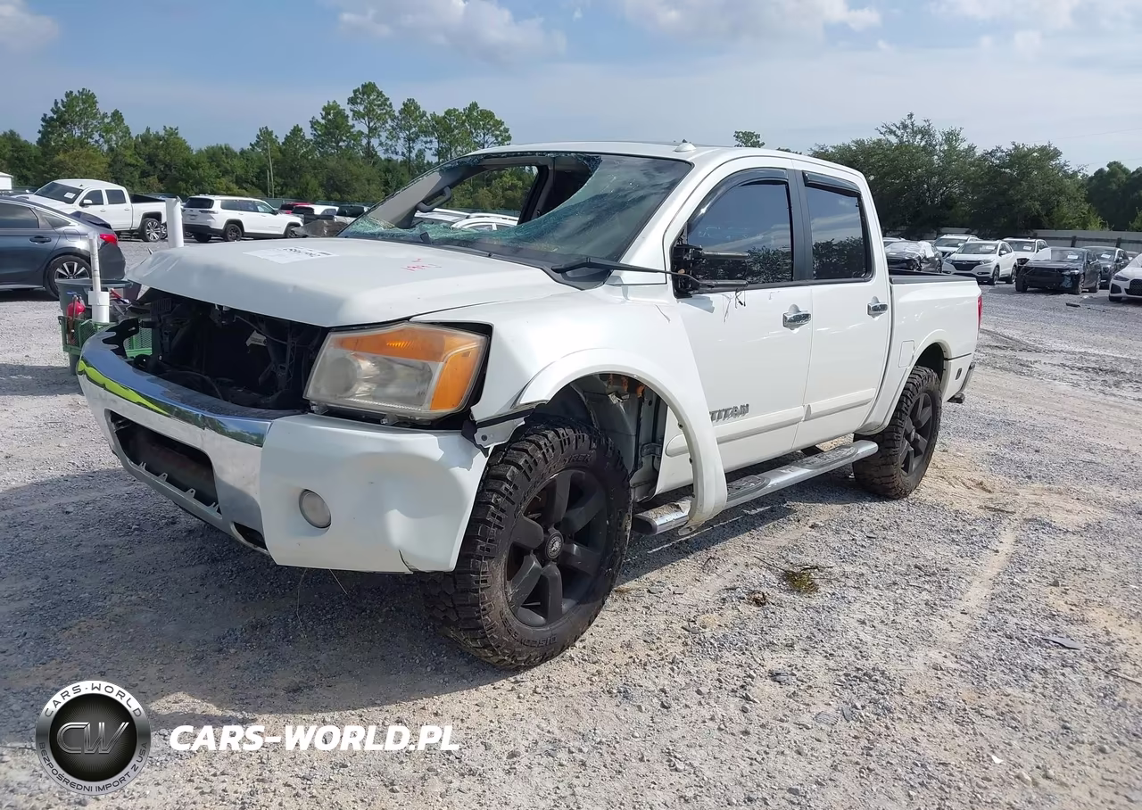 2015 Nissan Titan Sl VIN:1N6BA0EC1FN500721 - 2