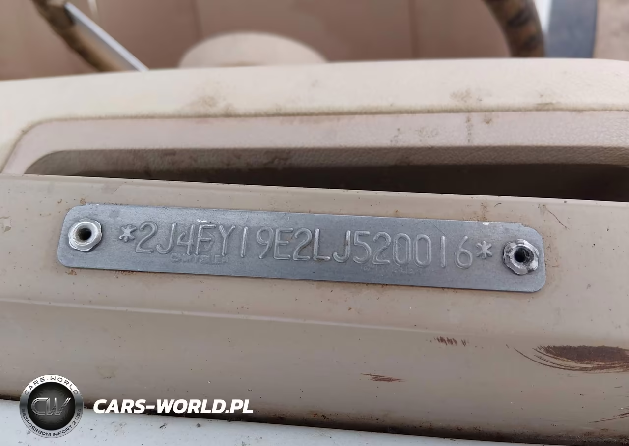 1990 Jeep Wrangler - Yj S VIN:2J4FY19E2LJ520016 - 9