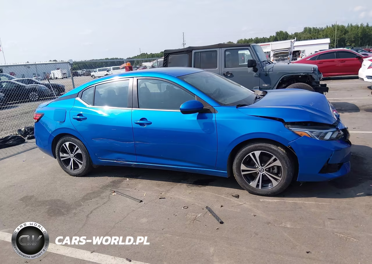 2021 Nissan Sentra Sv Xtronic Cvt VIN:3N1AB8CV1MY312539 - 13