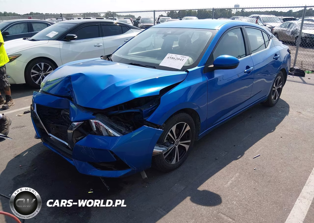 2021 Nissan Sentra Sv Xtronic Cvt VIN:3N1AB8CV1MY312539 - 2