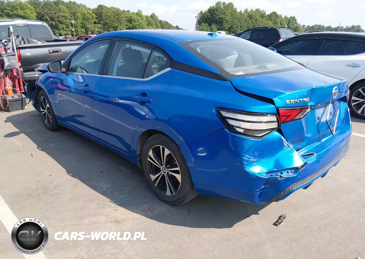 2021 Nissan Sentra Sv Xtronic Cvt VIN:3N1AB8CV1MY312539 - 3