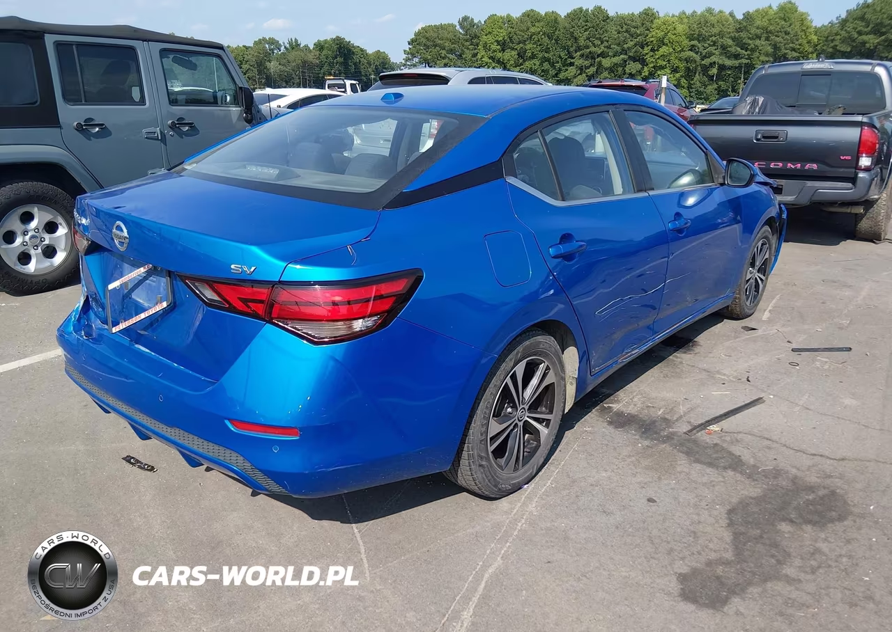 2021 Nissan Sentra Sv Xtronic Cvt VIN:3N1AB8CV1MY312539 - 4