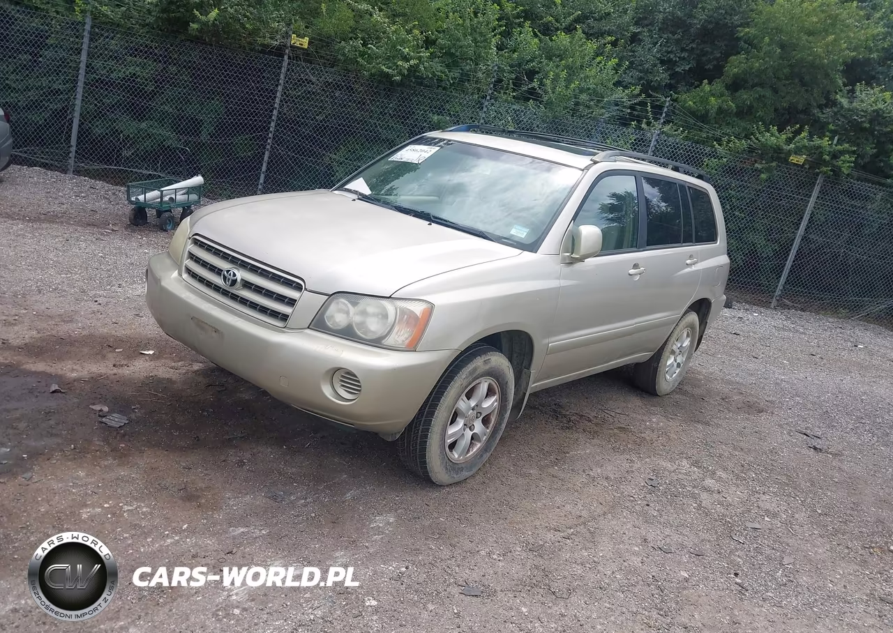 2002 Toyota Highlander V6 VIN:JTEHF21A220086477 - 2