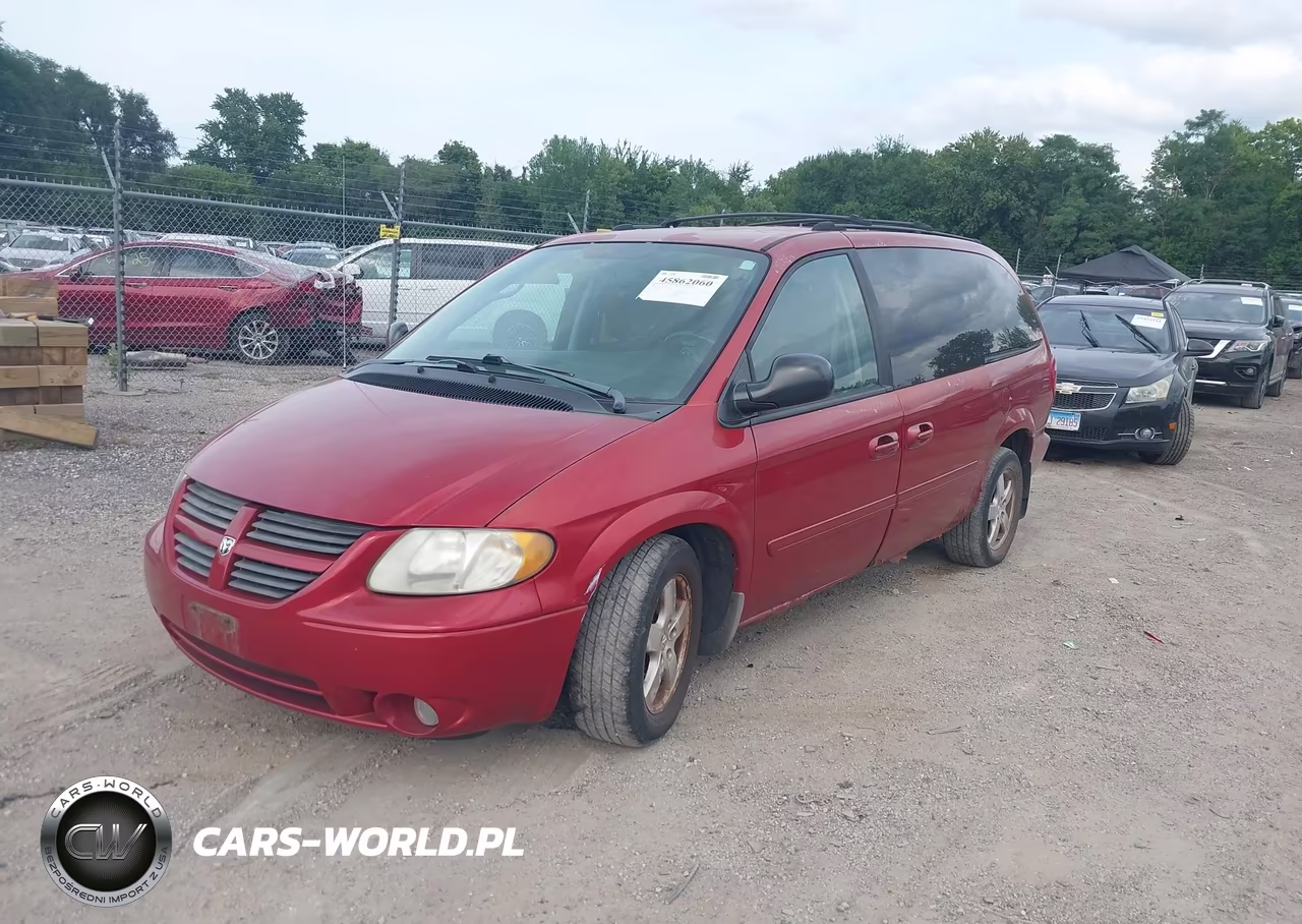 2005 Dodge Grand Caravan Sxt VIN:2D4GP44L35R458377 - 2