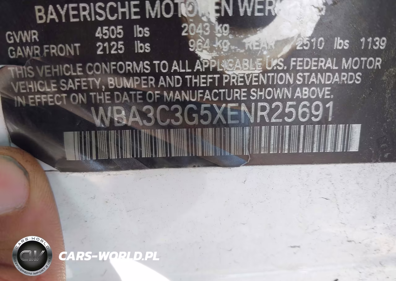 2014 BMW 320I xDrive VIN:WBA3C3G5XENR25691 - 9