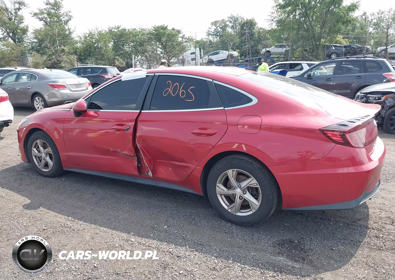 2021 Hyundai Sonata Se VIN:5NPEG4JA5MH077696 - 14