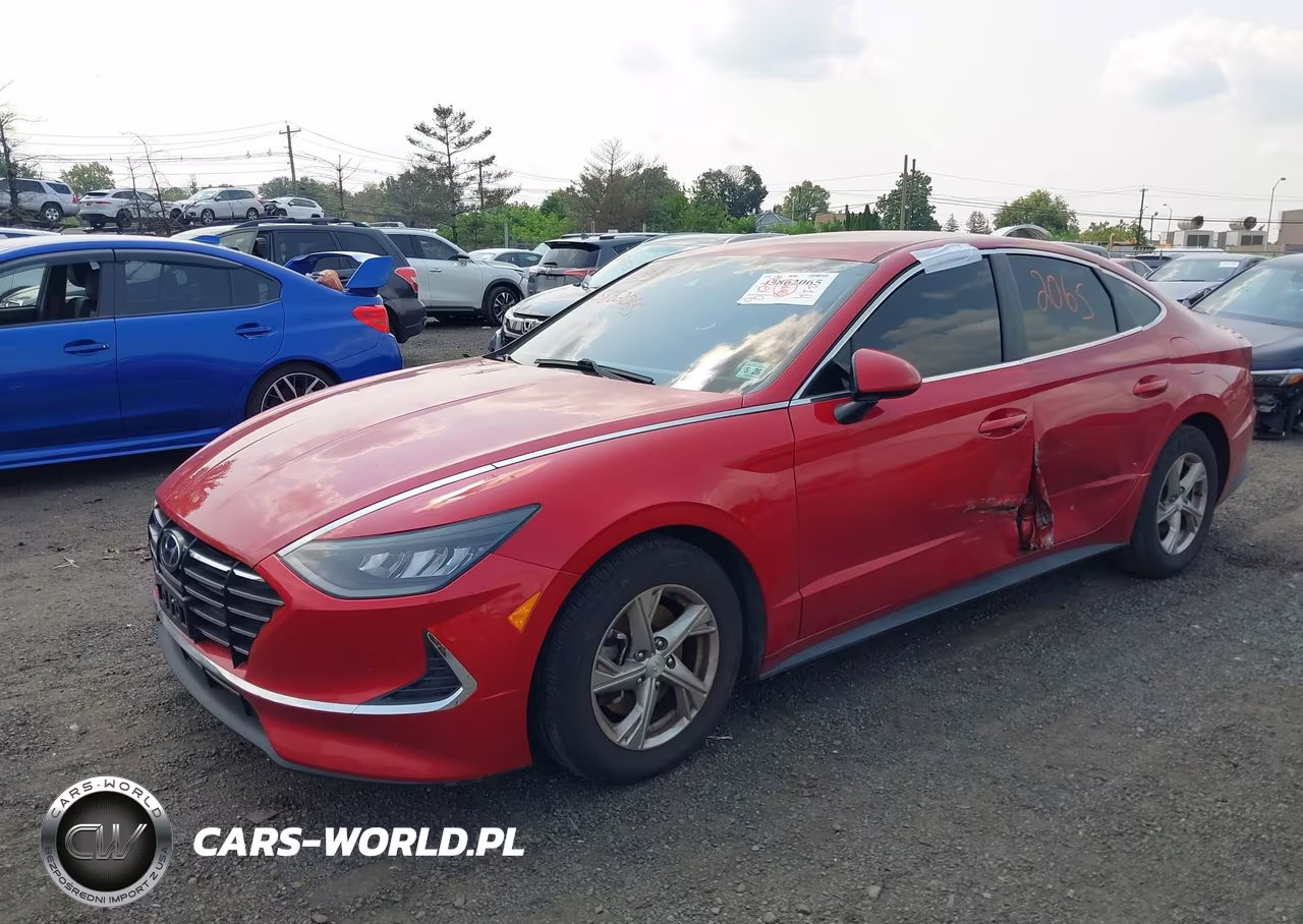 2021 Hyundai Sonata Se VIN:5NPEG4JA5MH077696 - 2