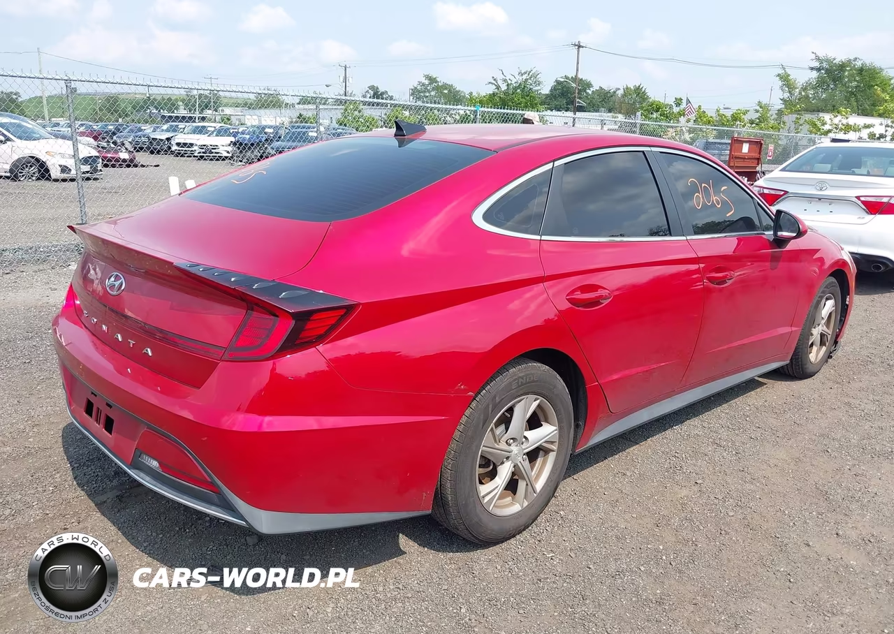 2021 Hyundai Sonata Se VIN:5NPEG4JA5MH077696 - 4