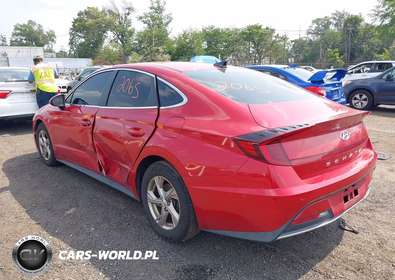 2021 Hyundai Sonata Se VIN:5NPEG4JA5MH077696 - 6