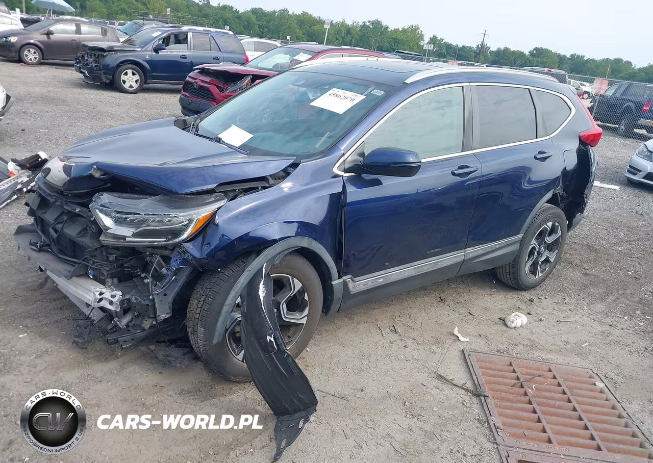 2019 Honda Cr-V Touring VIN:7FARW2H96KE035350 - 2