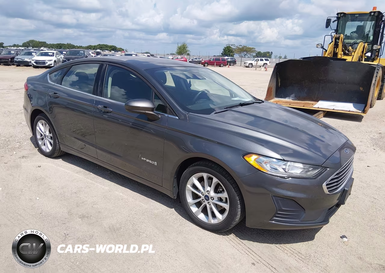 2019 Ford Fusion Hybrid Se VIN:3FA6P0LU3KR258686 - 1