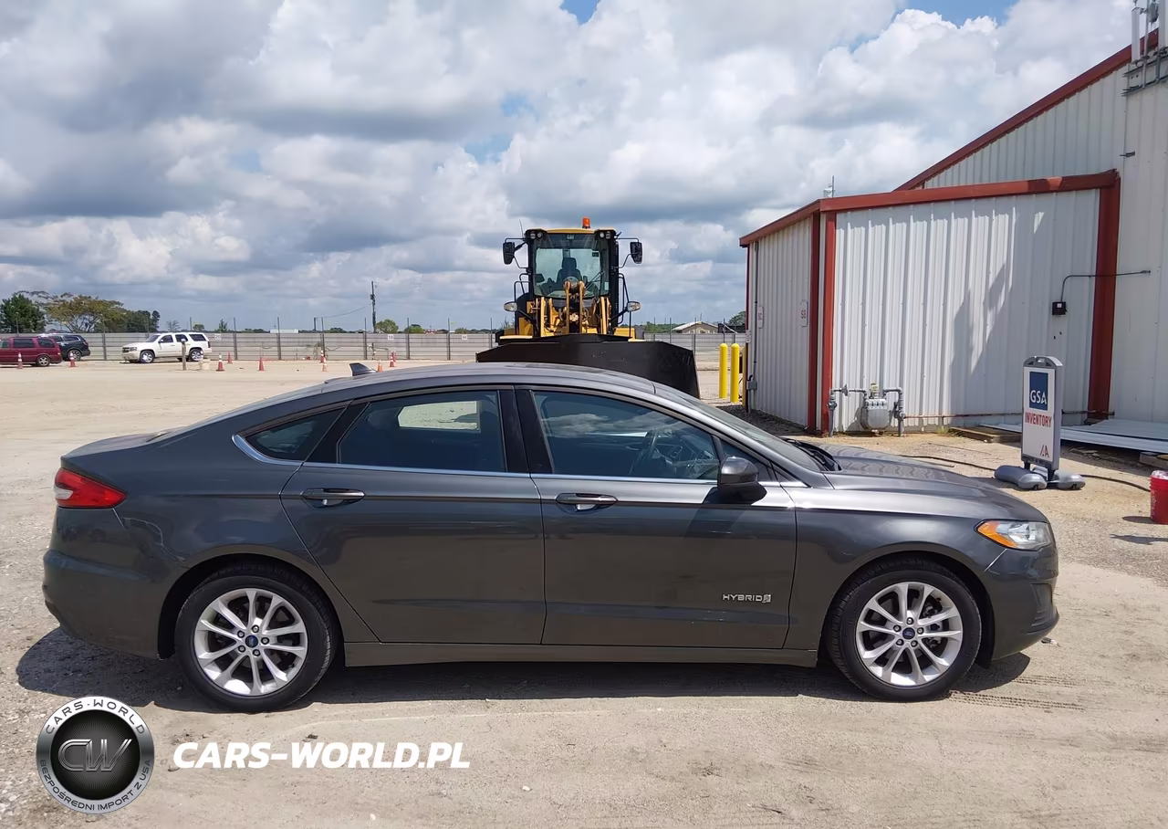 2019 Ford Fusion Hybrid Se VIN:3FA6P0LU3KR258686 - 14