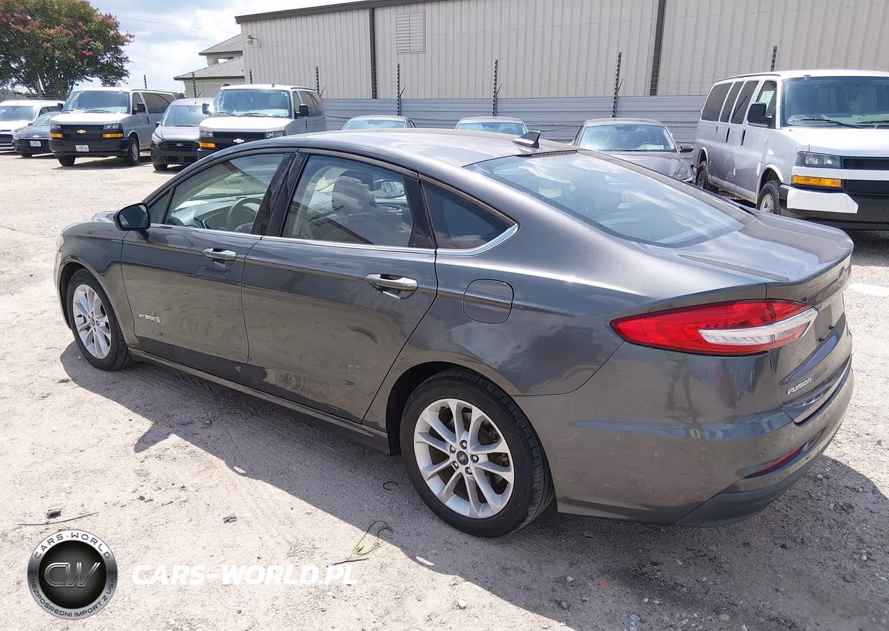 2019 Ford Fusion Hybrid Se VIN:3FA6P0LU3KR258686 - 3
