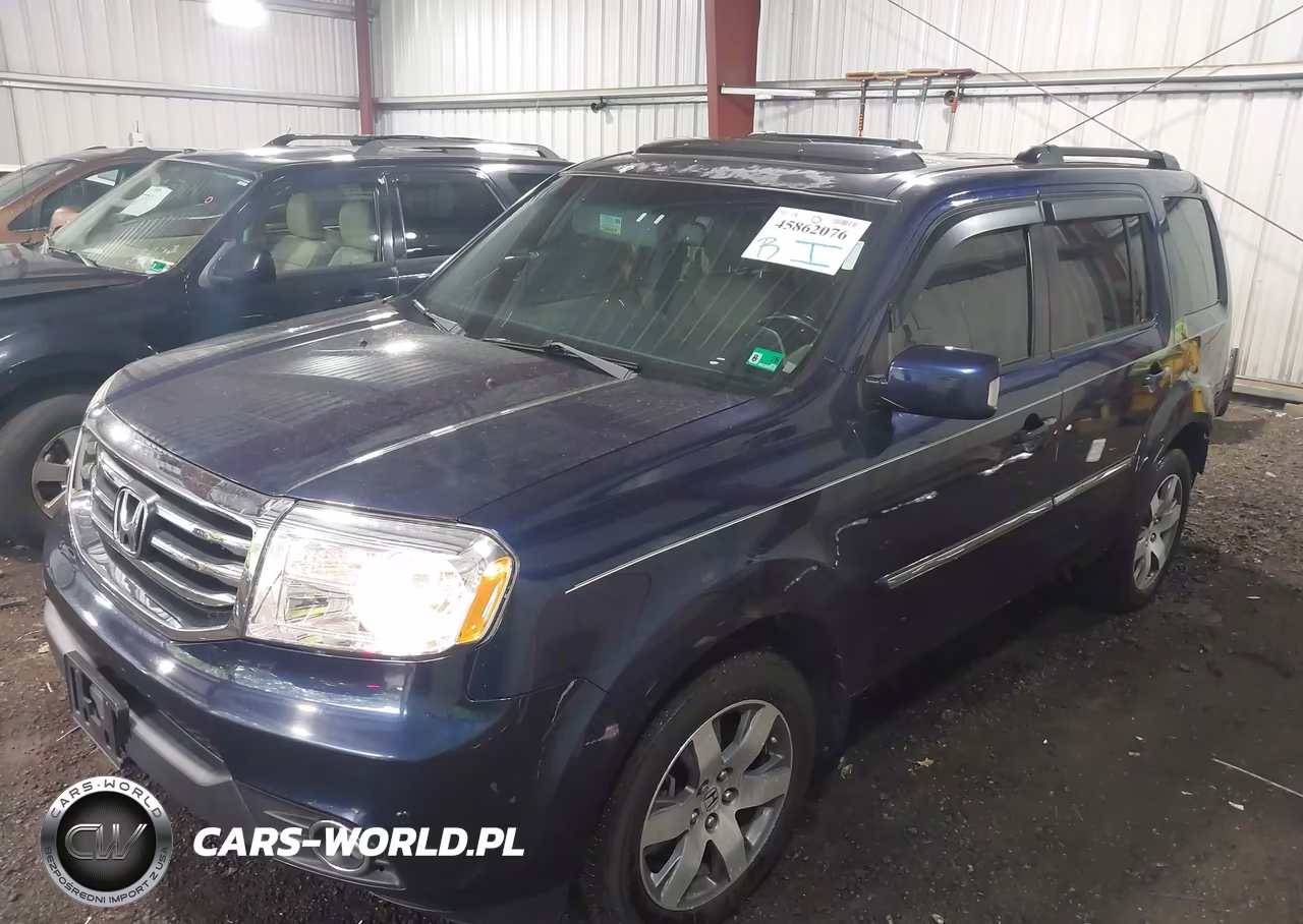 2013 Honda Pilot Touring VIN:5FNYF4H9XDB070561 - 2