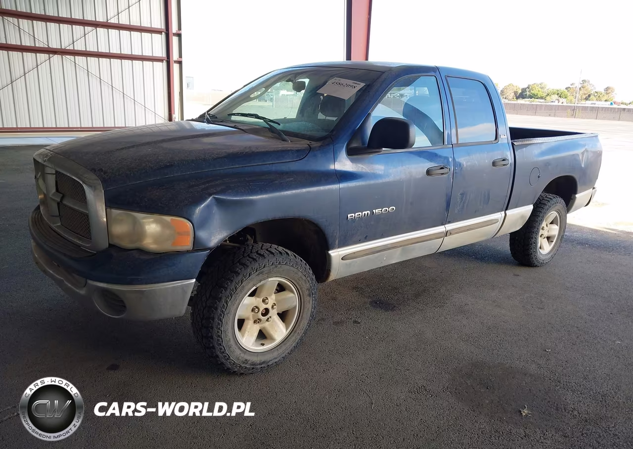 2002 Dodge Ram 1500 St VIN:3D7HU18N82G185044 - 2