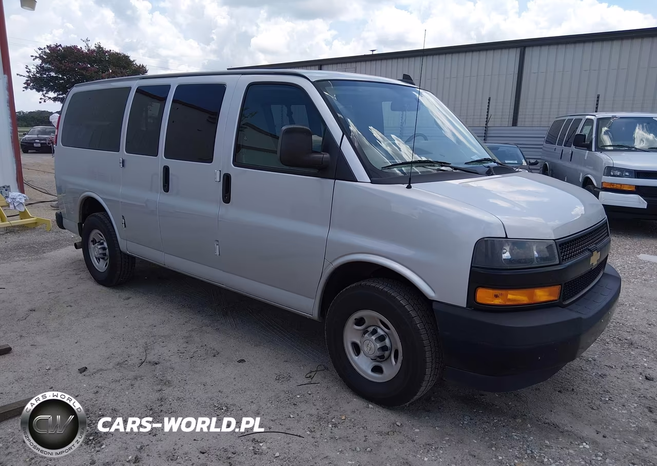 2021 Chevrolet Express Passenger Rwd 2500 Regular Wheelbase Ls VIN:1GAWGEFP6M1145169 - 1