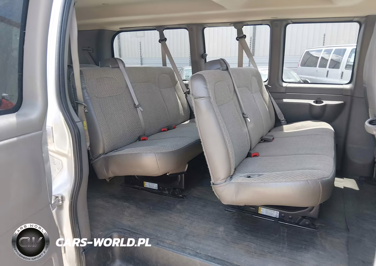 2021 Chevrolet Express Passenger Rwd 2500 Regular Wheelbase Ls VIN:1GAWGEFP6M1145169 - 8