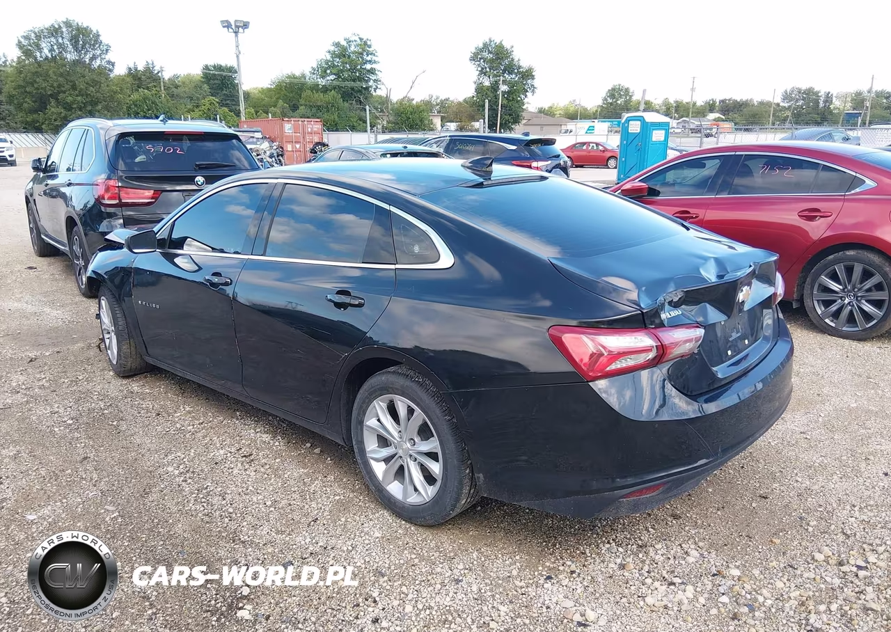 2022 Chevrolet Malibu Fwd Lt VIN:1G1ZD5ST7NF127891 - 3