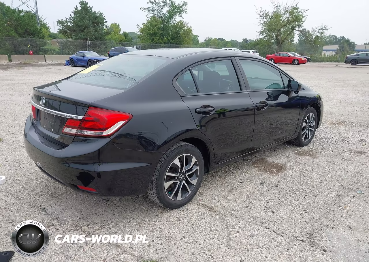 2015 Honda Civic Ex VIN:19XFB2F89FE046844 - 4