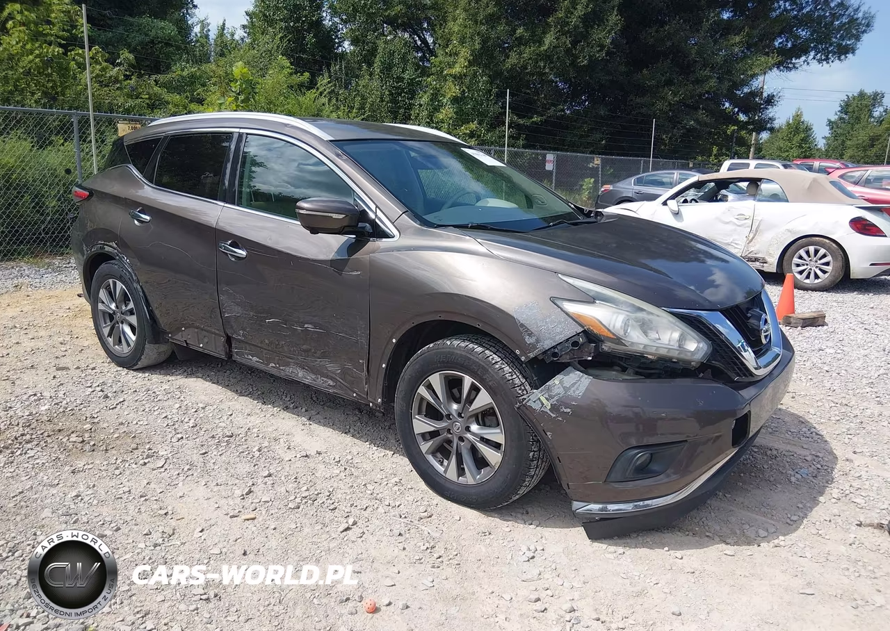2015 NISSAN MURANO SL VIN:5N1AZ2MG4FN228121 - 1