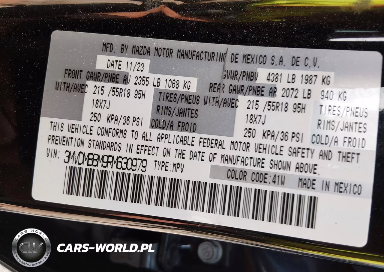 MAZDA CX-30 VIN:3MVDMBBM9RM630979 - 9