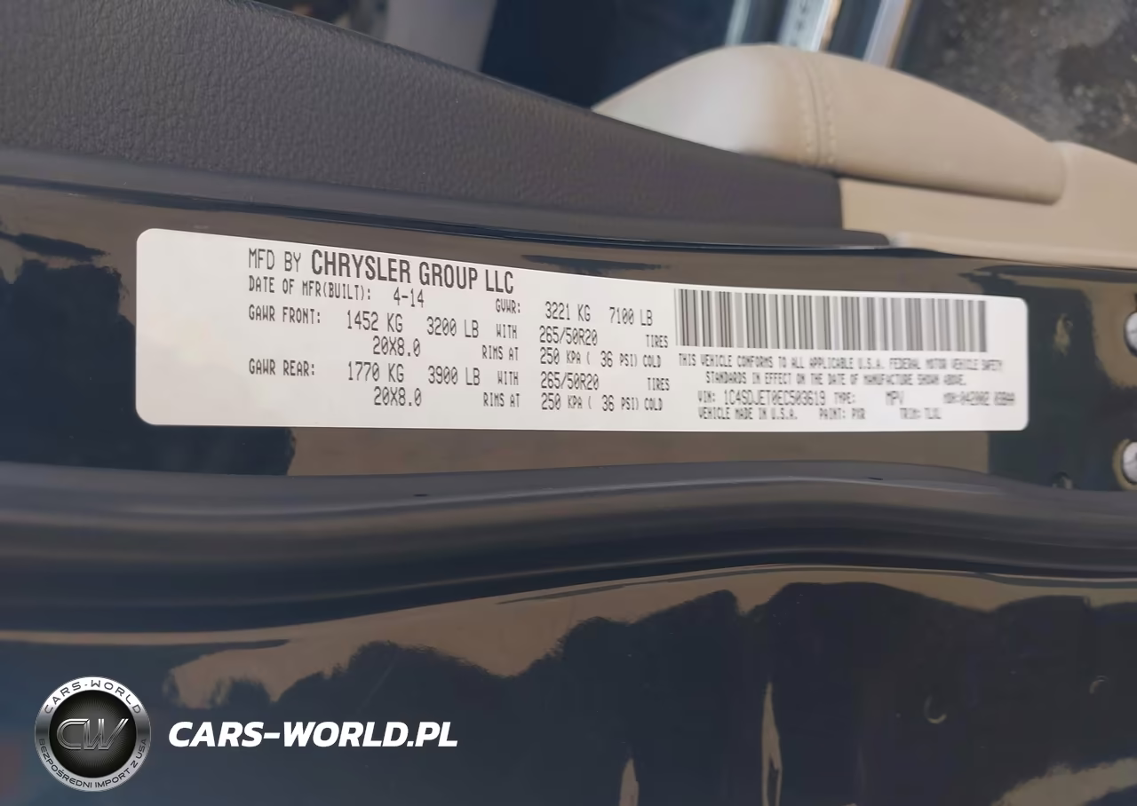 2014 Dodge Durango Citadel VIN:1C4SDJET0EC503619 - 9
