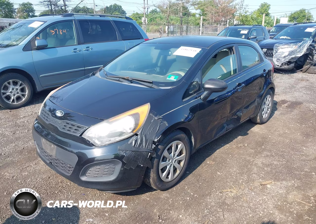 2012 Kia Rio5 Lx VIN:KNADM5A38C6015288 - 2