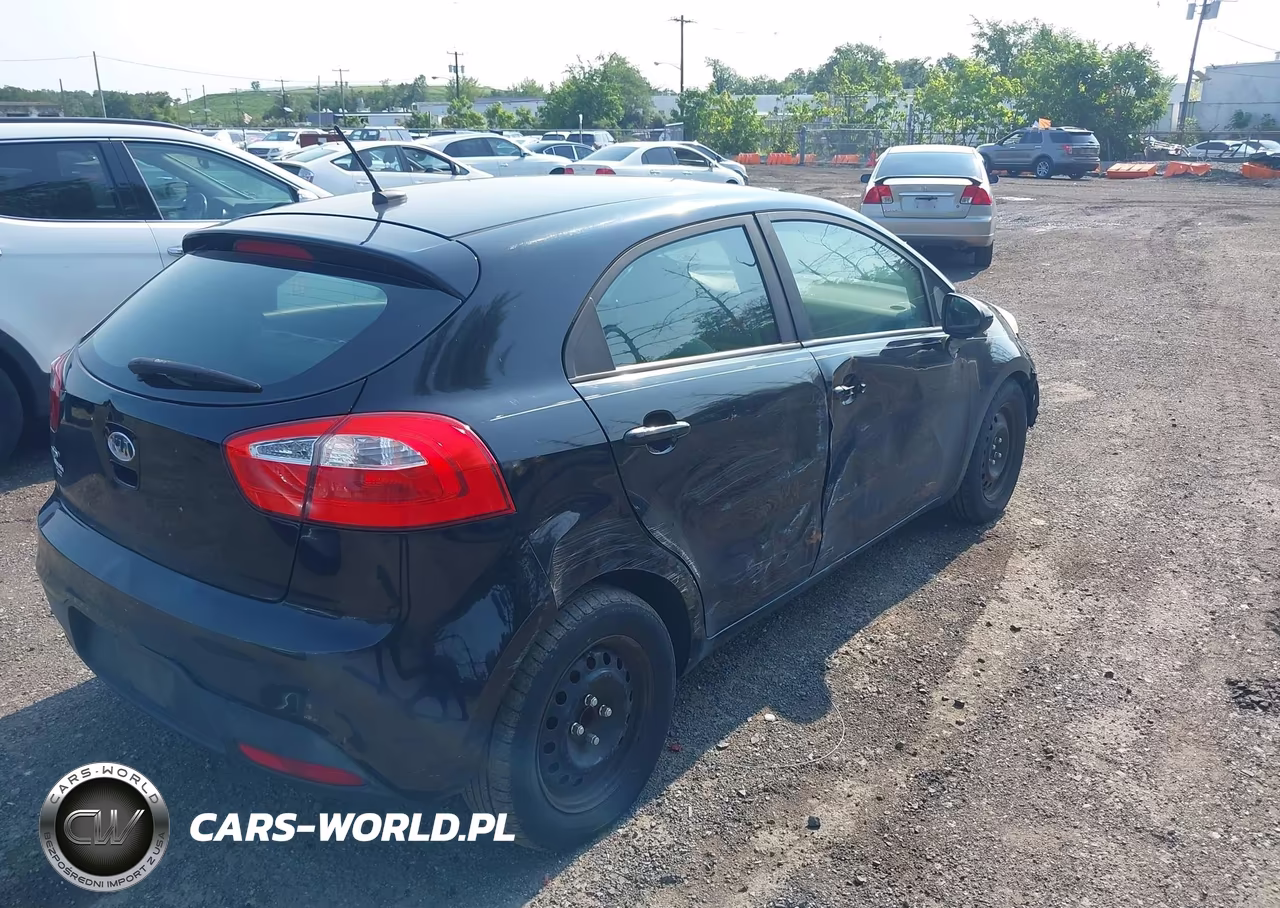 2012 Kia Rio5 Lx VIN:KNADM5A38C6015288 - 4