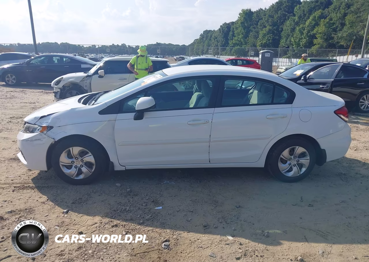 2013 Honda Civic Lx VIN:19XFB2F50DE053720 - 14