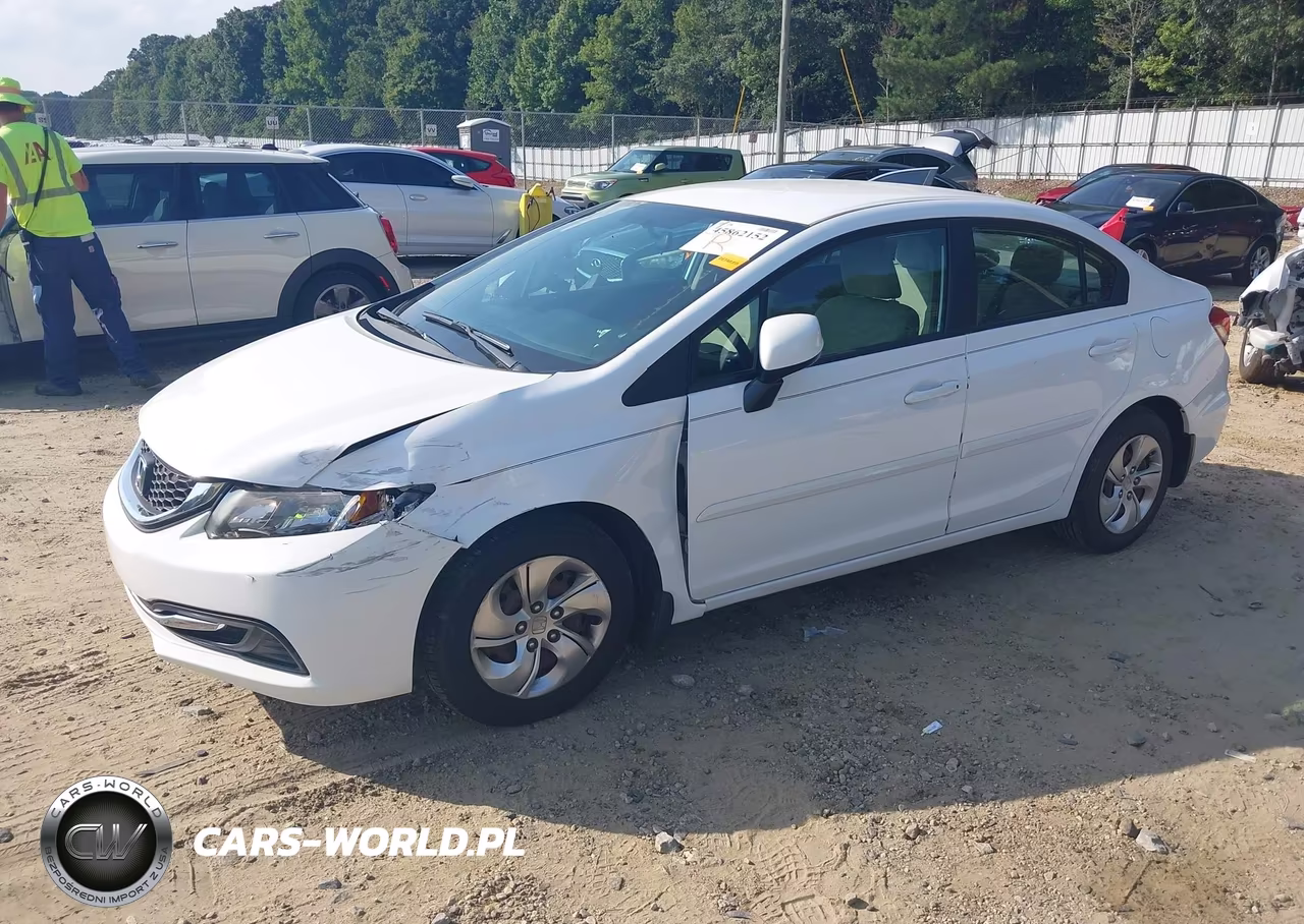 2013 Honda Civic Lx VIN:19XFB2F50DE053720 - 2