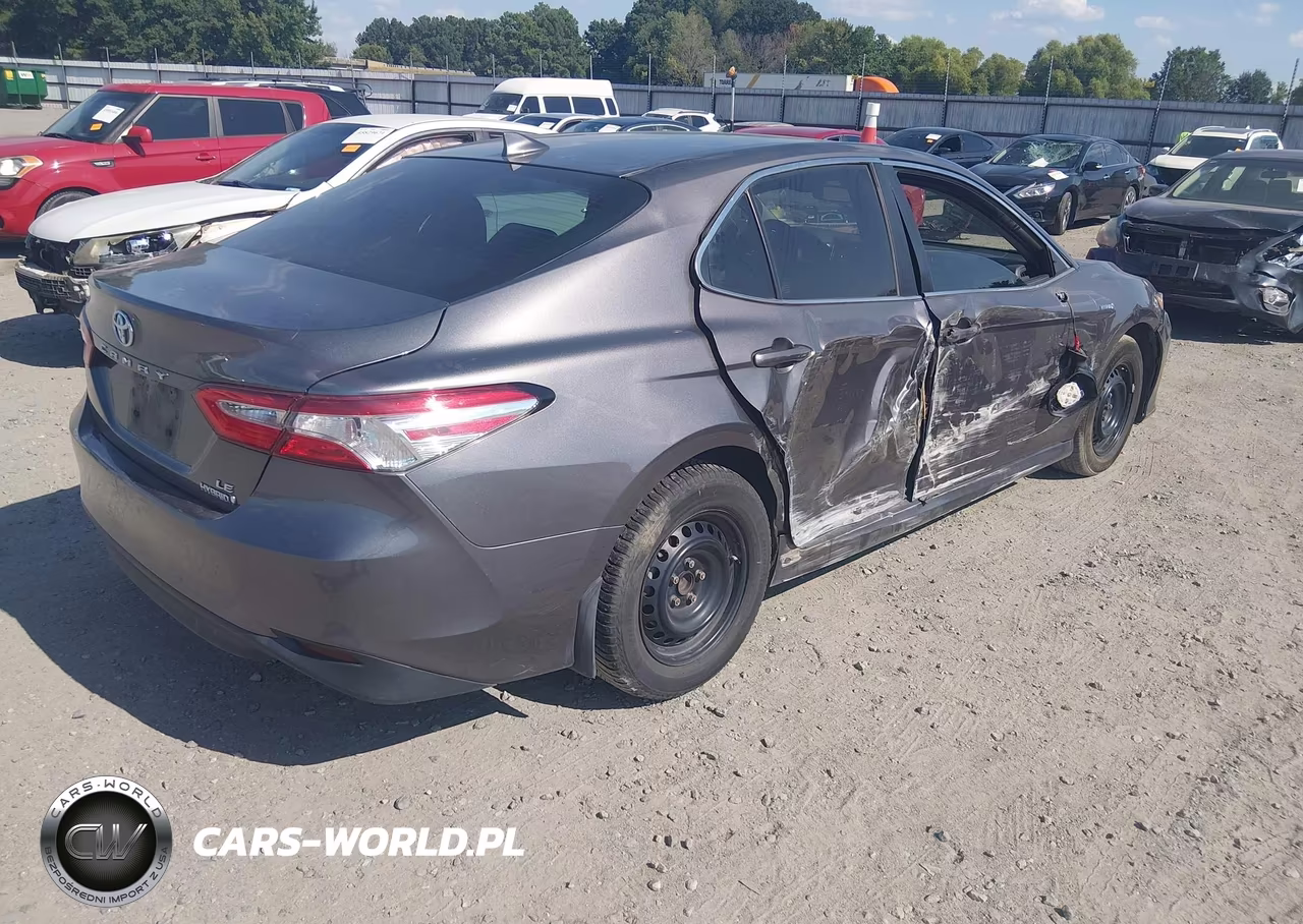 2019 Toyota Camry Hybrid Le VIN:4T1B31HK8KU516920 - 4