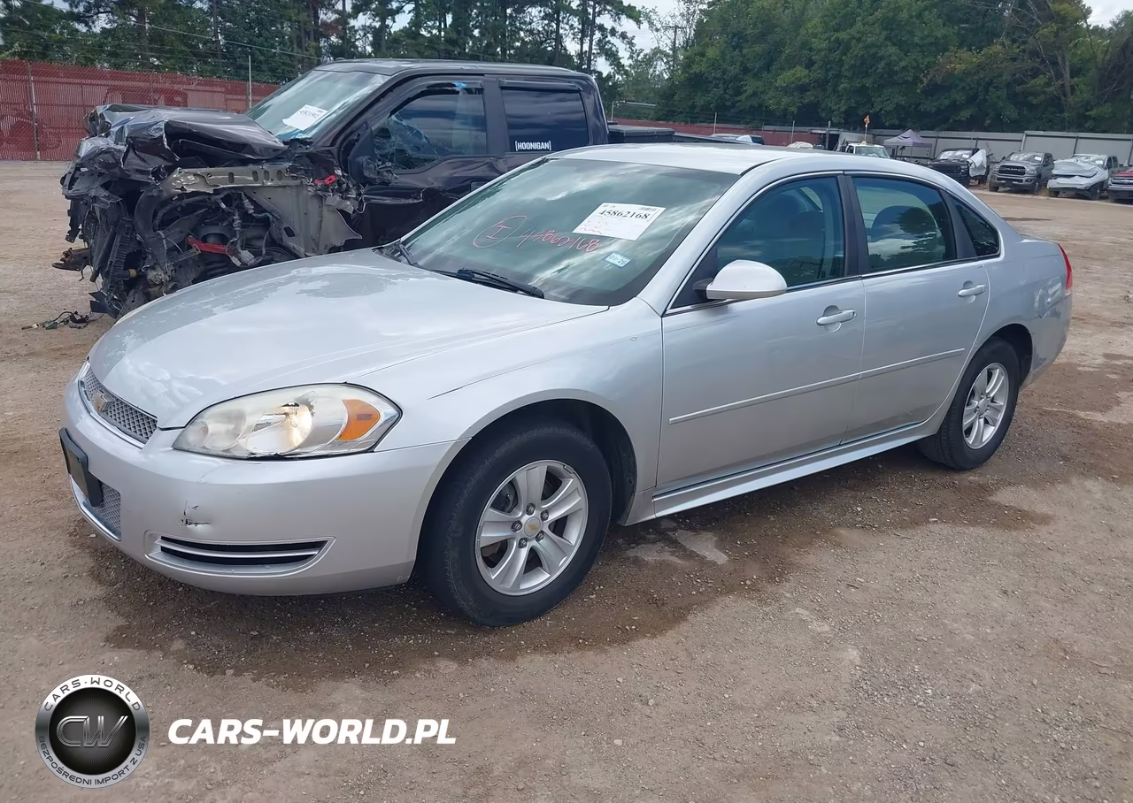 2012 Chevrolet Impala Ls VIN:2G1WA5E31C1188326 - 2