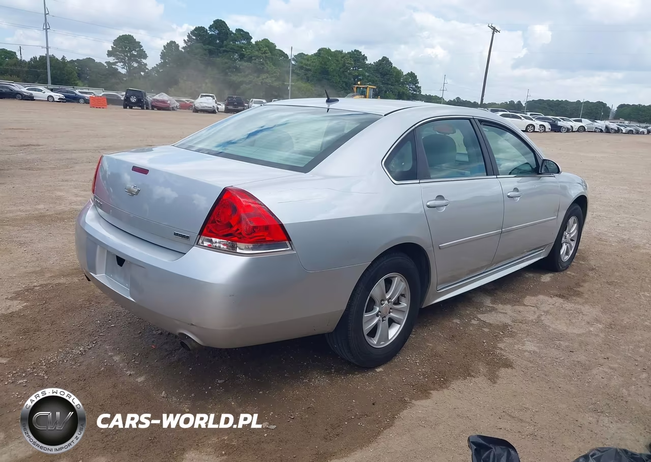 2012 Chevrolet Impala Ls VIN:2G1WA5E31C1188326 - 4