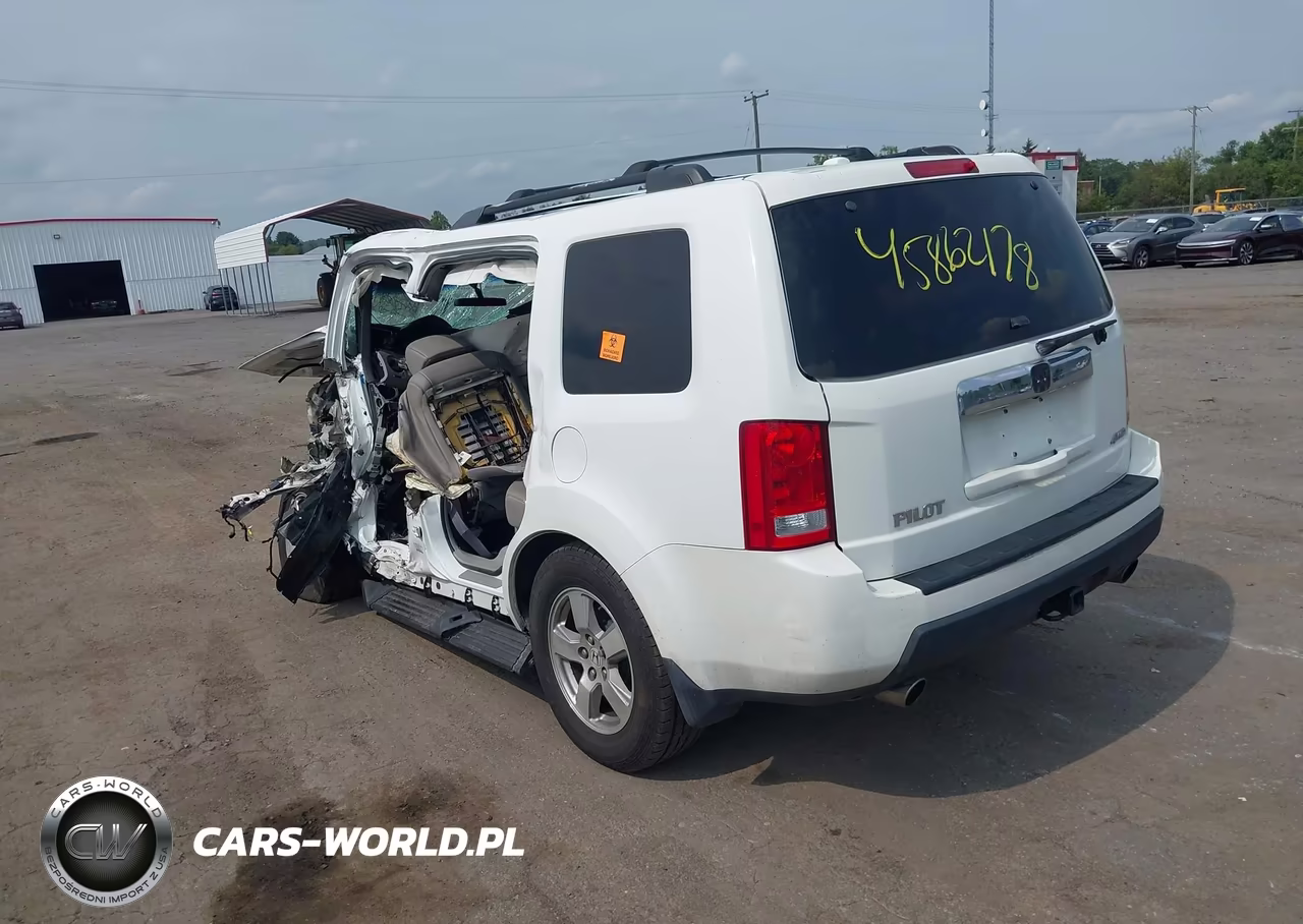 2009 Honda Pilot Ex-L VIN:5FNYF48519B009653 - 3