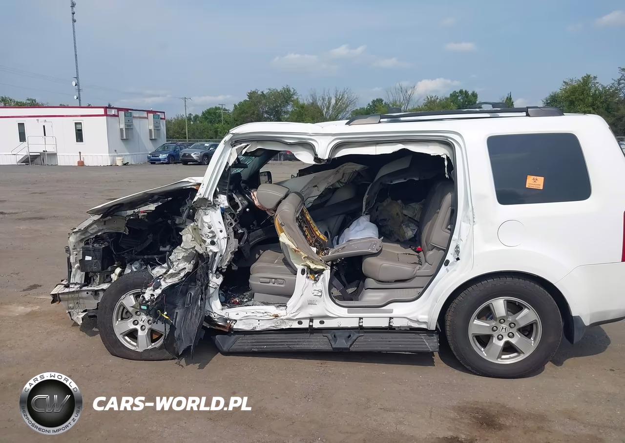 2009 Honda Pilot Ex-L VIN:5FNYF48519B009653 - 6