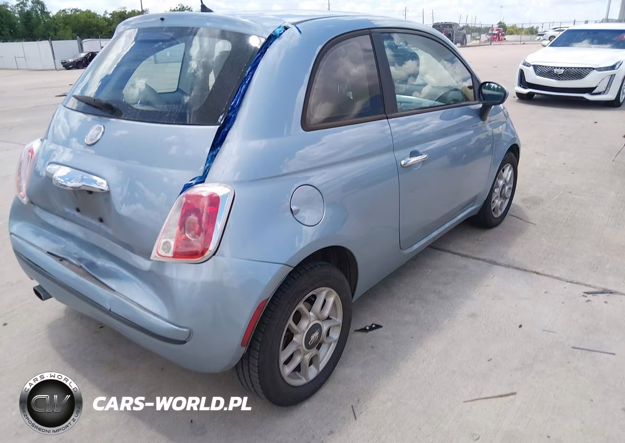 2013 Fiat 500 Pop VIN:3C3CFFARXDT515502 - 4