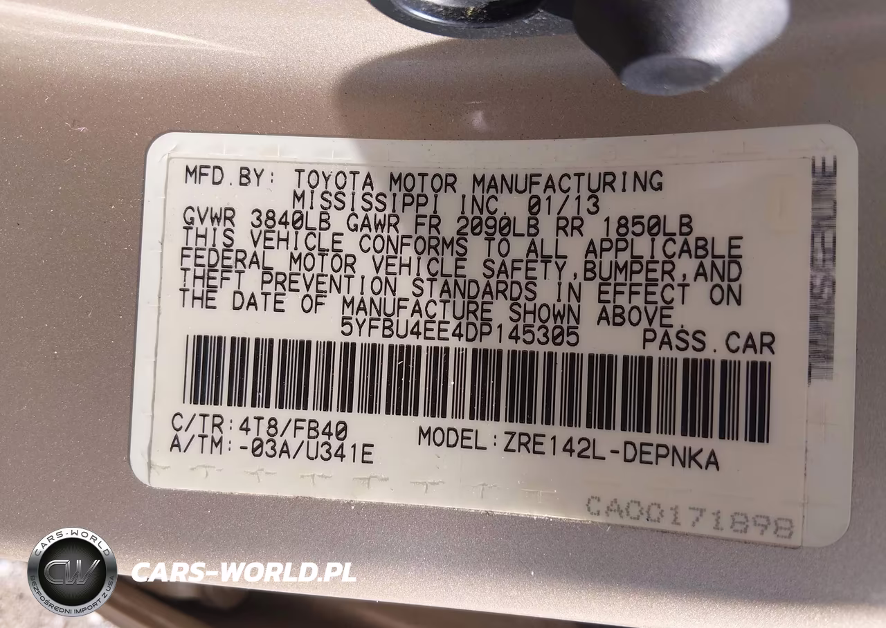 2013 Toyota Corolla Le VIN:5YFBU4EE4DP145305 - 9