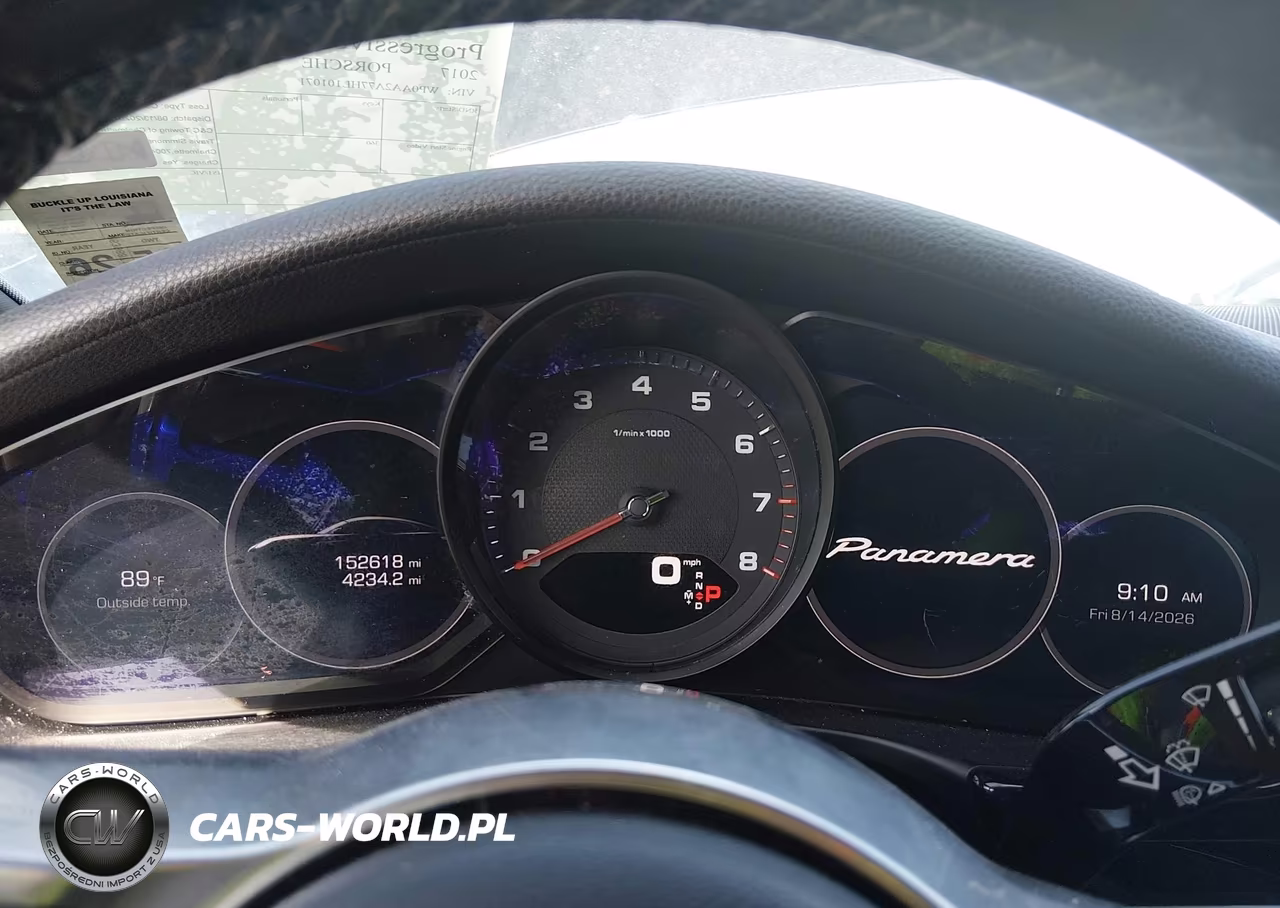 2017 Porsche Panamera 4 VIN:WP0AA2A77HL101071 - 7