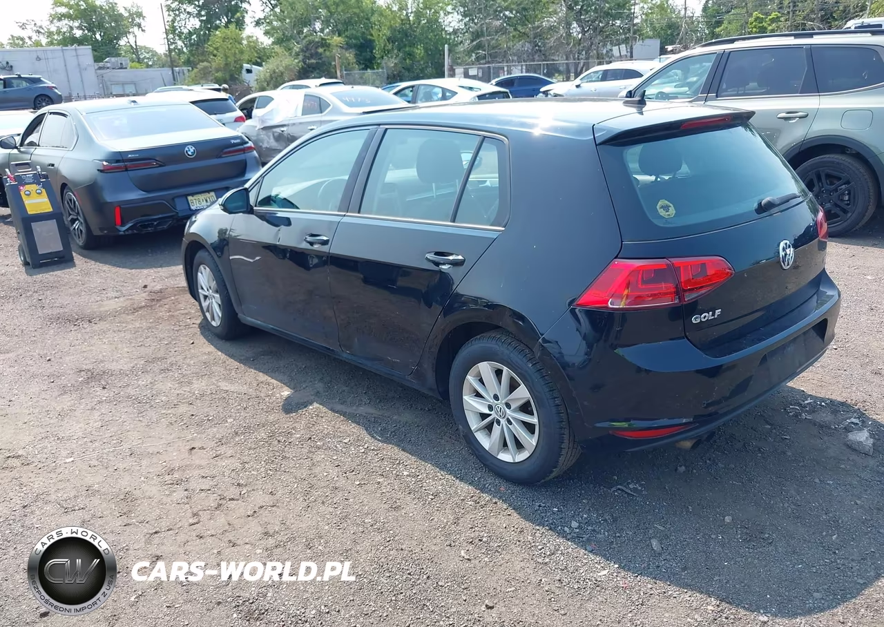 2015 Volkswagen Golf Tsi S 4-Door VIN:3VW217AU8FM029460 - 3